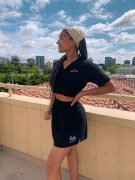 UCLA Terry Cloth Skirt - Black